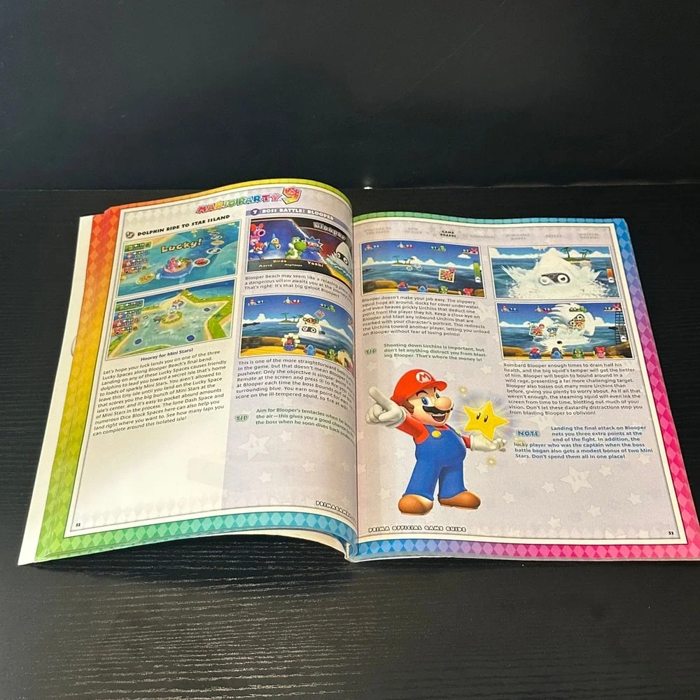 Mario Party 9‎ Official Game Guide Prima Games Nintendo Wii Strategy Book 2012